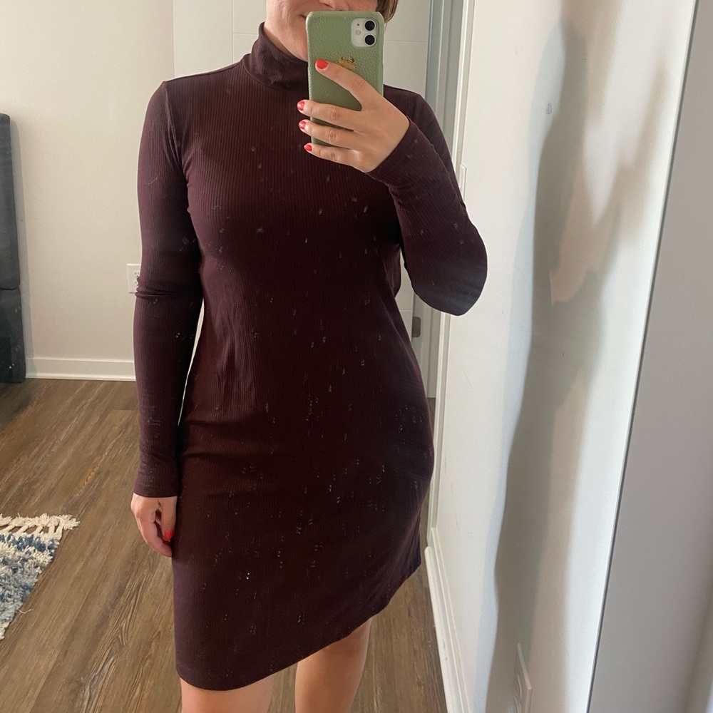 Dark red/brown dress from H&M